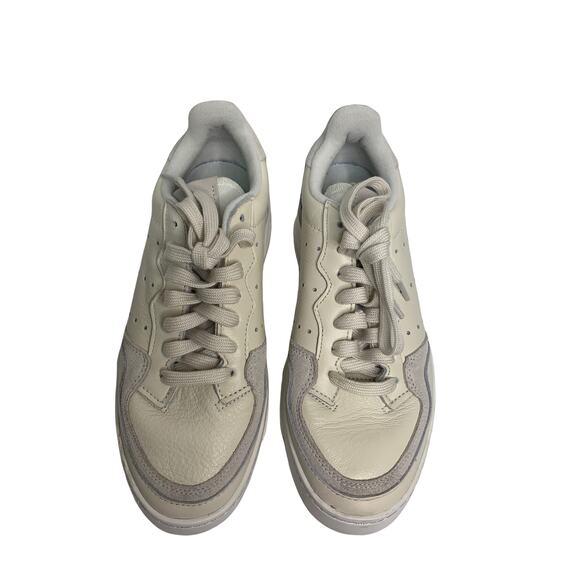 Adidas supercourt‎ leather raw white sneaker size 7 - Picture 4 of 8